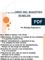 Sermón Peticiones Del Maestro 26-V-2015 Ps.rodrigo.espinoza