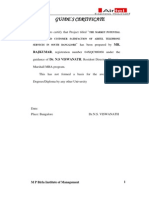 Guide'S Certificate: RAJKUMAR, Registration Number 04XQCM6068 Under The