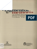 Fragmentos de Memorias Los Artistas Latinoamericanos Piensan El Pasado Ivonne Pini