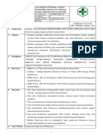 8.7.4.4 Sop Evaluasi Dan Tindak Lanjut Terhadap Pelaksanaan Uraian Tugas Dan Kewenangan Klinis