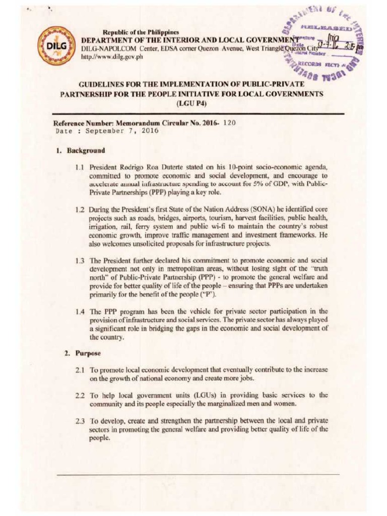 DILG Guideline On LGU P4 PDF | PDF