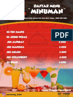 Menu Minuman