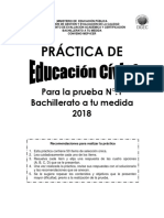Practica Educacion Civica Bachillerato Tu Medida 01 2018
