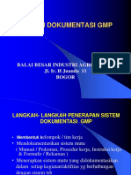 GMP Presentasi Dokumen GMP