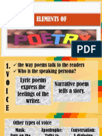 Elements of Poetry