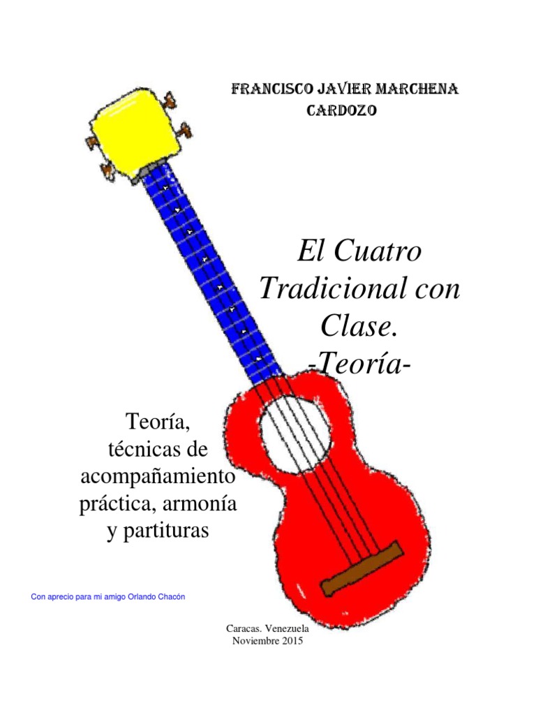 El Cuatro Tradicional Con Clase | PDF Guitarras | Acorde (Música)