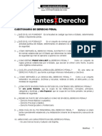 Cuestionario Derecho - Penal1y2