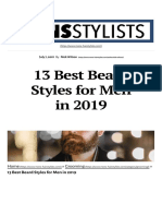 13 Best Beard Styles For Men in 2019 - Men's Stylists
