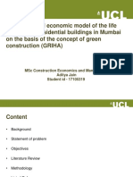 Ecological and Economic Model of The Life Cycle of The Residential Buildings in Mumbai On The Basis of The Concept of Green Construction (GRIHA)