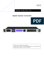 Owner S Manual: Digital System Controller