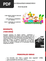 Modelo Pedagogico Romántico Ivan Illich