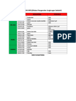 Hari JAM Kegiatan Penyaji: JADWAL KEGIATAN MPLS (Materi Pengenalan Lingkungan Sekolah)