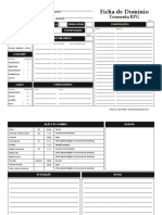 Ficha Domínio - Versão 1.0l PDF