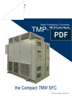 Static Frequency Converter Cubicle Simplifies Installation