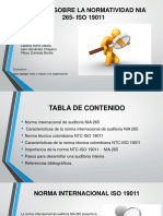 Cartilla Sobre ISO 190011 NIA 265