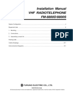 Installation Manual VHF Radiotelephone FM-8800D/8800S