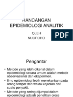 RANCANGAN EPIDEMIOLOGI ANALITIK