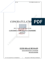 Congratulations: Syed Shaaz Hussain