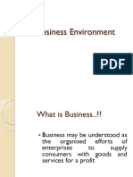 Business Environment