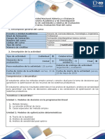 Guia de Actividades y Rúbrica de Evaluación - Post-Tarea PDF