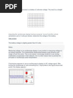 Practical Questions Oscilloscope