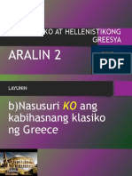 Ang Klasiko at Hellenistikong Greesya