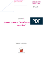 CUENTO Habia Una Vez Una Semilla PDF