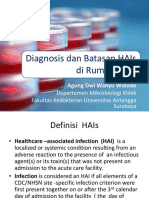 Diagnosis Dan Batasan HAIs
