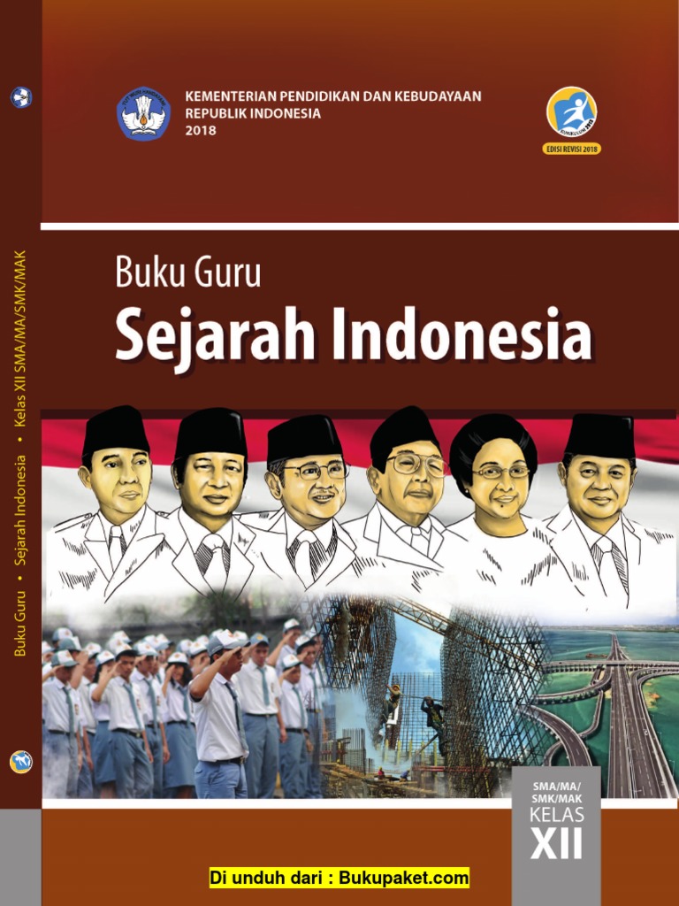 Buku Guru Sejarah Indonesia Sma Kelas 12 Edisi Revisi 2018