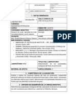 GUIA DE LABORATORIO N°4 - Determinación de Las Propiedades Reológicas PDF