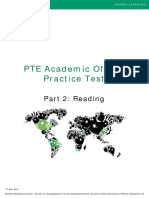 PTE Practical Test