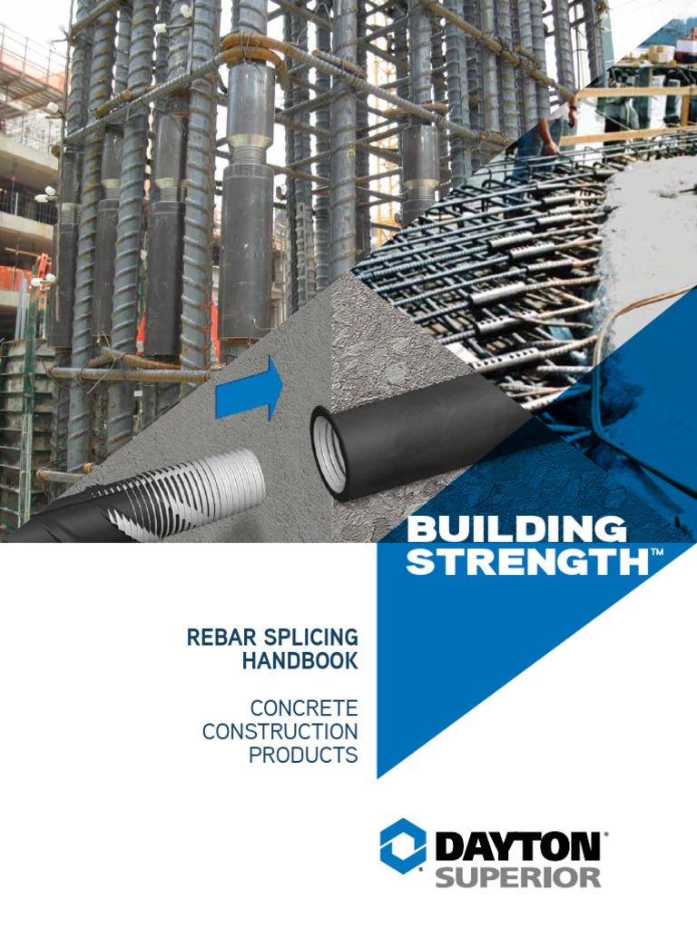Rebar Splicing Handbook | PDF | Building Engineering | Materials