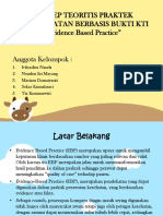 Konsep Teoritis Praktek Keperawatan Berbasis Bukti Kti "Evidence Based Practice"