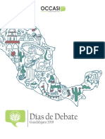 Días de Debate/Giuadalajara 2018