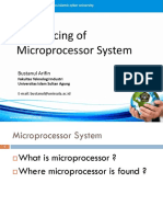 Introducing of Microprocessor System: Bustanul Arifin