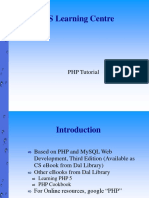 PHP Tutorial