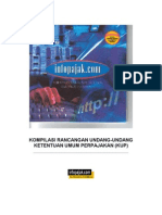 Uu Ketentuan Umum Dan Tata Cara Perpajakan No 28 Tahun 2007 Terbaru