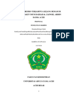 Pengaruh Latihan Aerobik Intensitas Ringan Dan Sedang Terhadap Jumlah Leukosit Mahasiswi Fakultas Kedokteran Leting 2016-1, Proposal Suci