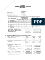 Kuesioner Siskeudeus Desa Sukamaju