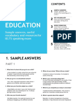 10 - IELTS Speaking Topics PDF
