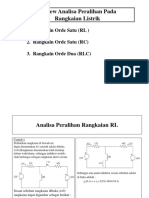 Analisa Peralihan Rangkaian Listrik