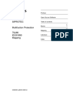 7SJ66 IEC 61850 Mapping