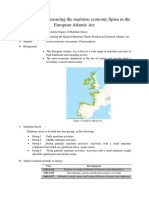 Measuring Spanish Maritime Sector in European Atlantic Arc