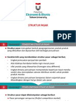 Pertemuan 6 Struktur Pasar