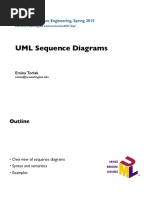 UML Sequence Diagrams: CSE 403: Software Engineering, Spring 2015