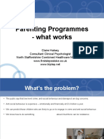 Parenting Programmes - What Works