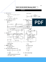 10 April Morning Final - Solutions