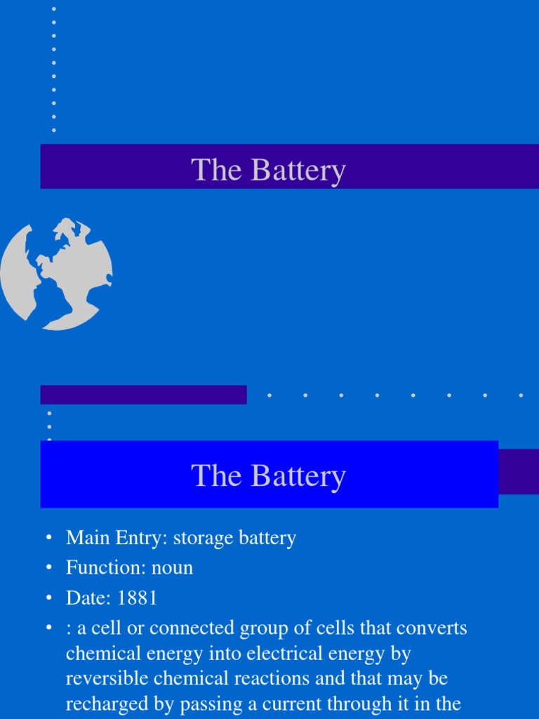 Battery PDF Rechargeable Battery Series And Parallel Circuits