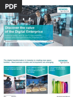 Discover The Value of The Digital Enterprise