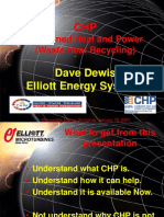 Combined Heat and Power (Waste Heat Recycling) : Dave Dewis Elliott Energy Systems